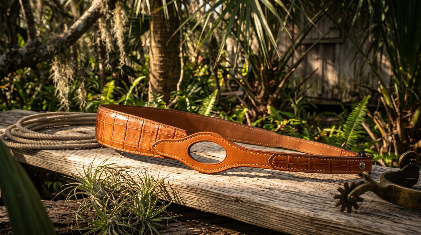 The Pioneer - Leather Rifle Sling
