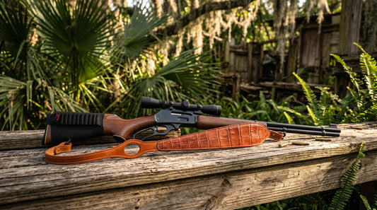 The Pioneer - Leather Rifle Sling